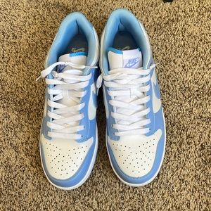 Nike Low Dunks, Baby Blue/White